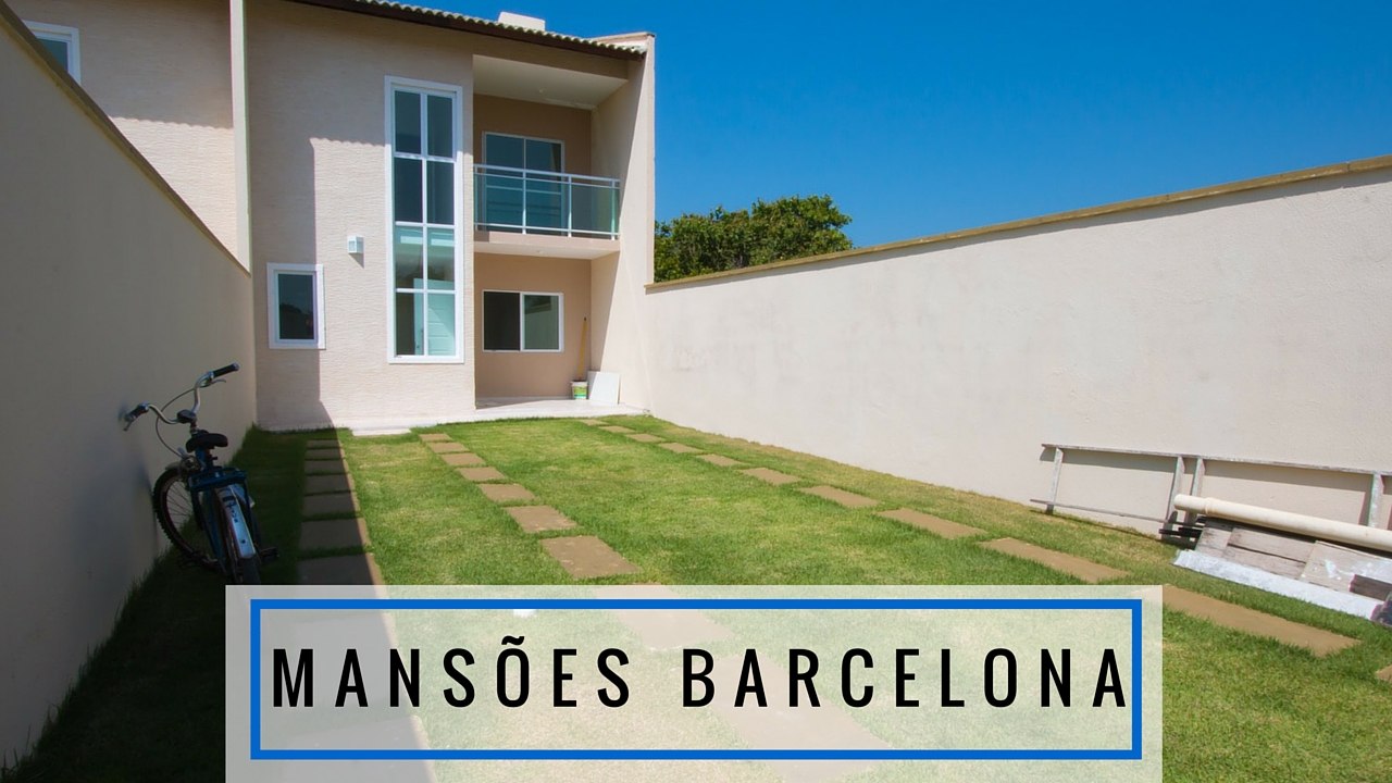 MANSOES BARCELONA - CASAS DUPLEX SOLTAS NO EUSEBIO CEARA-HD