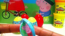 SURPRISE EGGS Peppa Pig Surprise Eggs Playlist by Disney Collector DTC Toys Peppa Pig eggs