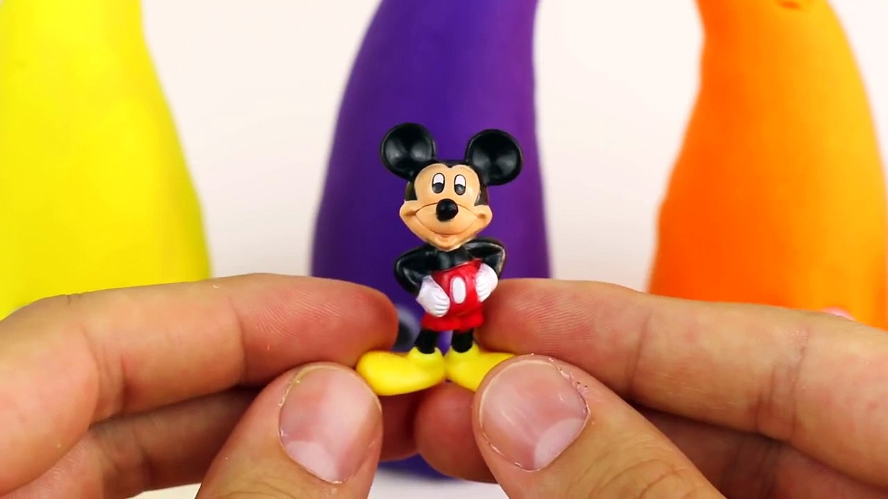 disney Dora the Explorer Play Doh Surprise Eggs Peppa Pig Frozen Home Mickey Mouse eggs