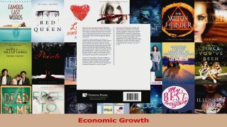 PDF Download  Economic Growth PDF Full Ebook