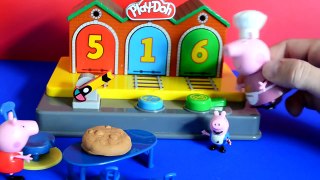 playdough Peppa Pig Thomas And Friends Play-Doh Cookie Episode Short movie Role Play Peppa pig
