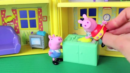 Peppa Pig Picnic Play Dough Activity Case Using PlayDoh Mummy Pig ﻿ Daddy Pig Disneycollector