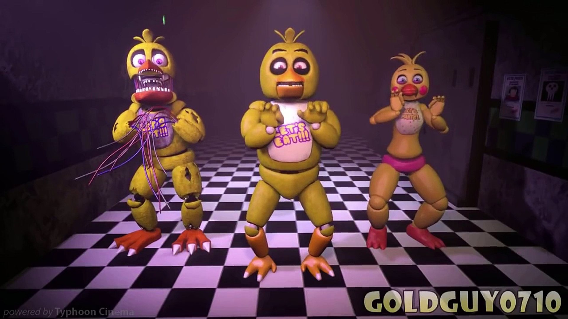 FNAF SFM] David Nears Withered Chica voice (animated) - Dailymotion Video