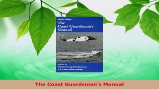 Read  The Coast Guardsmans Manual Ebook Free