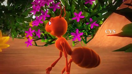 Cheema entho chinnadi Ants 3D Animation Telugu Rhymes For Children with Lyrics