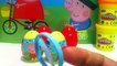 SURPRISE EGGS Peppa Pig Surprise Eggs Playlist by Disney Collector DTC Toys Playdough