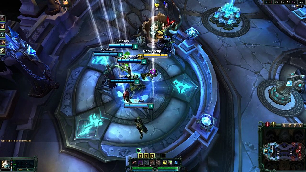 League of Legends - Tristana Hexakill [HD] (Part 1)