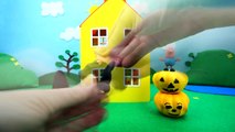 Trick or Treat Peppa Pig Toy Episode - Peppa and George Need Play-Doh Costumes for Halloween