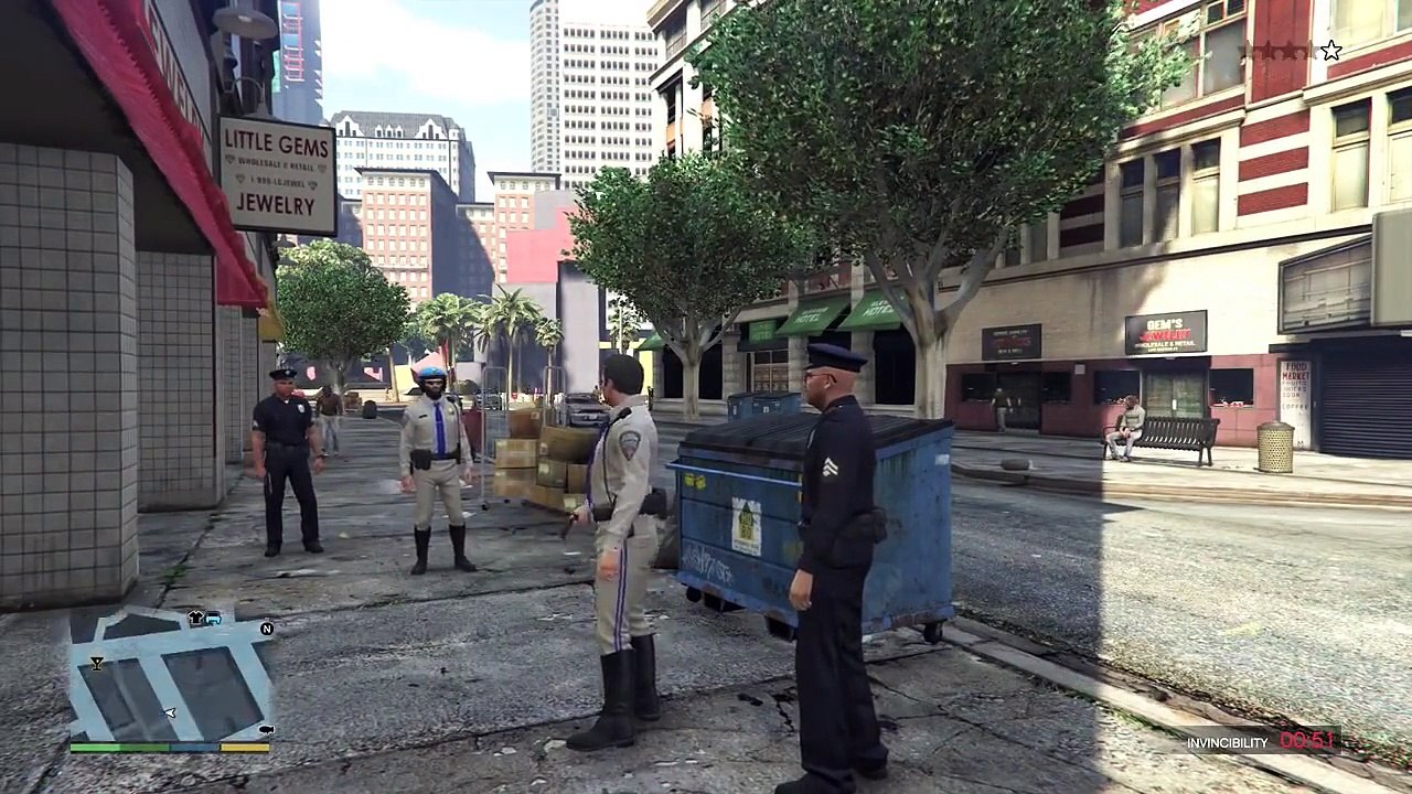 GTA 5 FunnyBrutal Kill Compilation (Police MichaelTrain CrashGunplayWarzone)