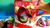 Huge Kinder Surprise Polly Pocket Easter Egg Surprise Disney Fairies Frozen MLP Monster Hi