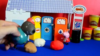 daddy pig Peppa Pig Episode Play-Doh Mr Bull Play-Doh Rocks Episode Peppa Pig Toys