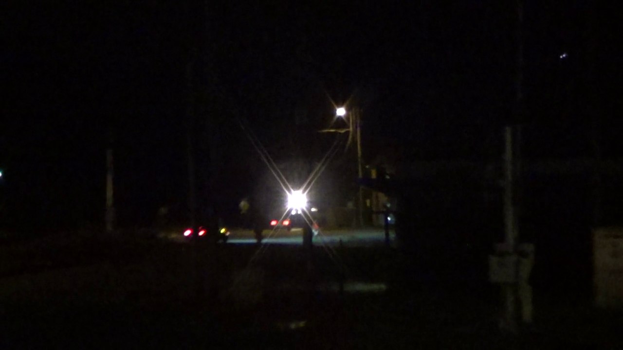 8-26-14 10:16 PM KCS power leads NS 220 EB through Austell Ga.