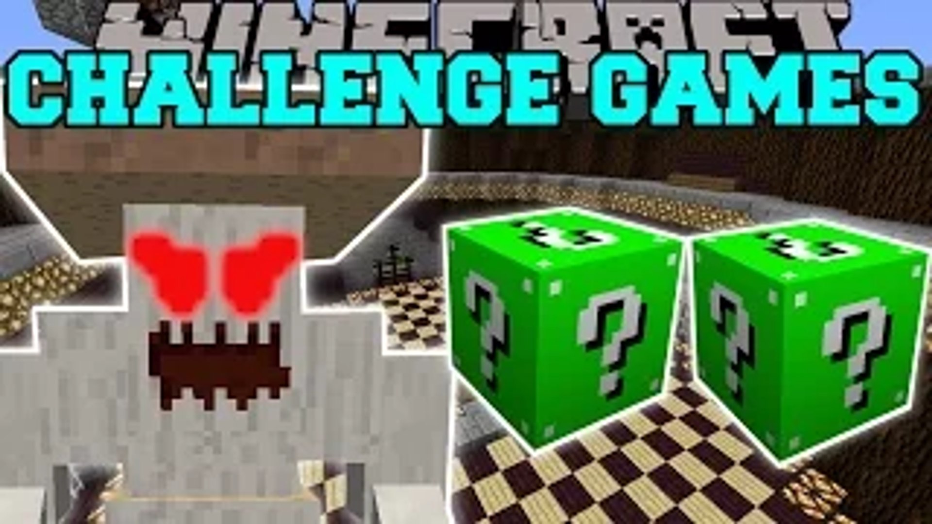 minecraft lucky block challenge with pat and jen