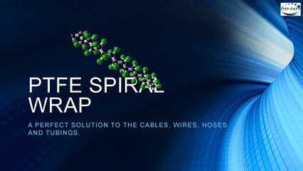 Spiral wrap PTFE Tubing