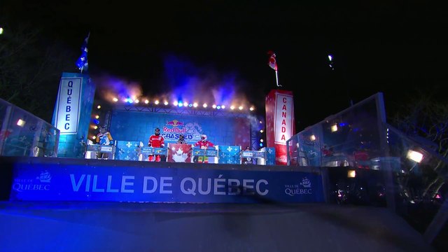 Cameron Naasz Sets the Bar High in Quebec City | Red Bull Crashed Ice 2015