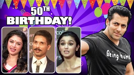 Bollywood Wishes Salman Khan On His 50th Birthday