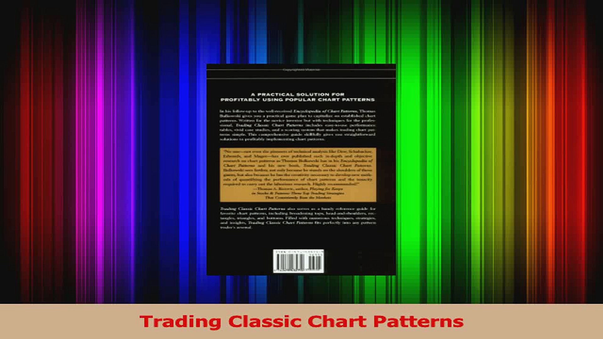 Pdf Download Trading Classic Chart Patterns Pdf Online - 