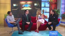 Verónica Bastos upskirt on ¡Despierta América! 4 20 15 part 3