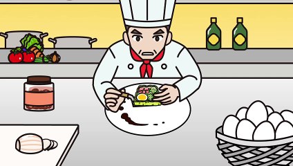 ぐでたまショートアニメ 第376話「フランス料理」（10-1放送）