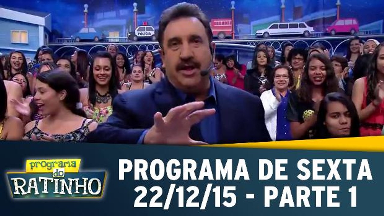 Programa do Ratinho 22.12.15 - Sexta - Parte 1