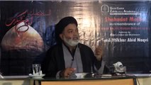 Shahadat Majlis Hazrat Imam Hasan Askari (a.s.) by HIWM Iftikhar Abid Naqvi : 8th Rabi-ul-Awwal 1437 AH (Part-2/2)