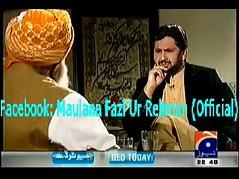 molana fazal ur rehman with saleem safi,,,saleem safi ki bolti band must watch video