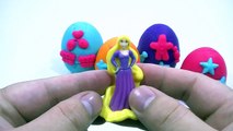 play-doh PLAY DOH EGGS!! - kinder surprise eggs peppa pig español , CARS TOYS surprise eggs