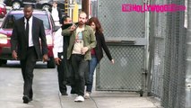 Vanessa Bayer Arrives To Jimmy Kimmel Live! Studios 6.29.15 TheHollywoodFix.com