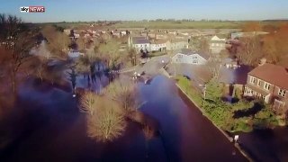 Video Shows Boroughbridge Under Water