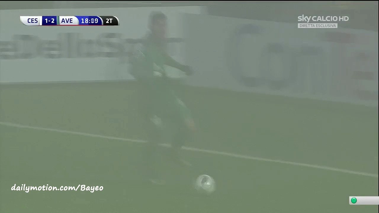 Luigi Castaldo Goal HD - Cesena 1-2 Avellino - 27-12-2015 Serie B