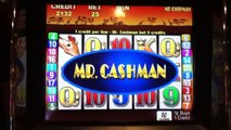 MR CASHMAN AFRICAN DUSK Penny Video Slot Machine CASHMAN CHANGES REELS BONUS Las Vegas cas