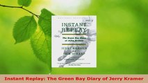 Read  Instant Replay The Green Bay Diary of Jerry Kramer PDF Online