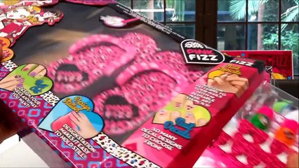 Pink Fizz Makeup For Girls |  Mani And Pedi Pampering Party Set Unboxing