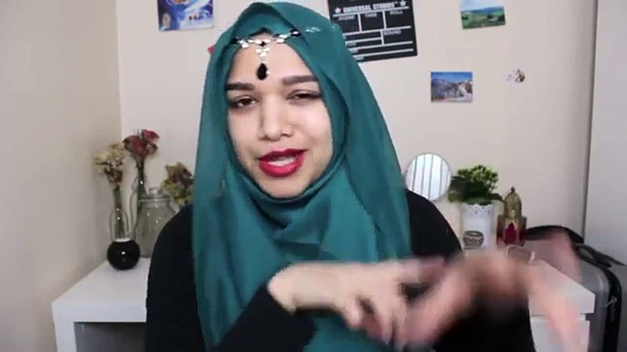 Simple Party Hijab Tutorial With Coverage