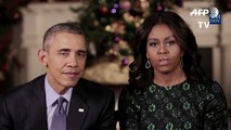 Mensagem de Natal do Casal Obama