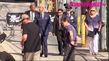 U.S. Airman Hero Spencer Stone Arrives To Jimmy Kimmel Live! 9.8.15 TheHollywoodFix.com