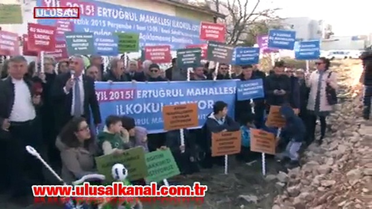 Bursa'da "okulumu istiyorum" eylemi