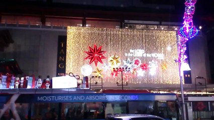 Dazzling Christmas Tree lights Dailymotion video  Orchard Road Singapore