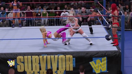 WWE Ivory and Torrie Wilson VS Eva Marie and Maryse show