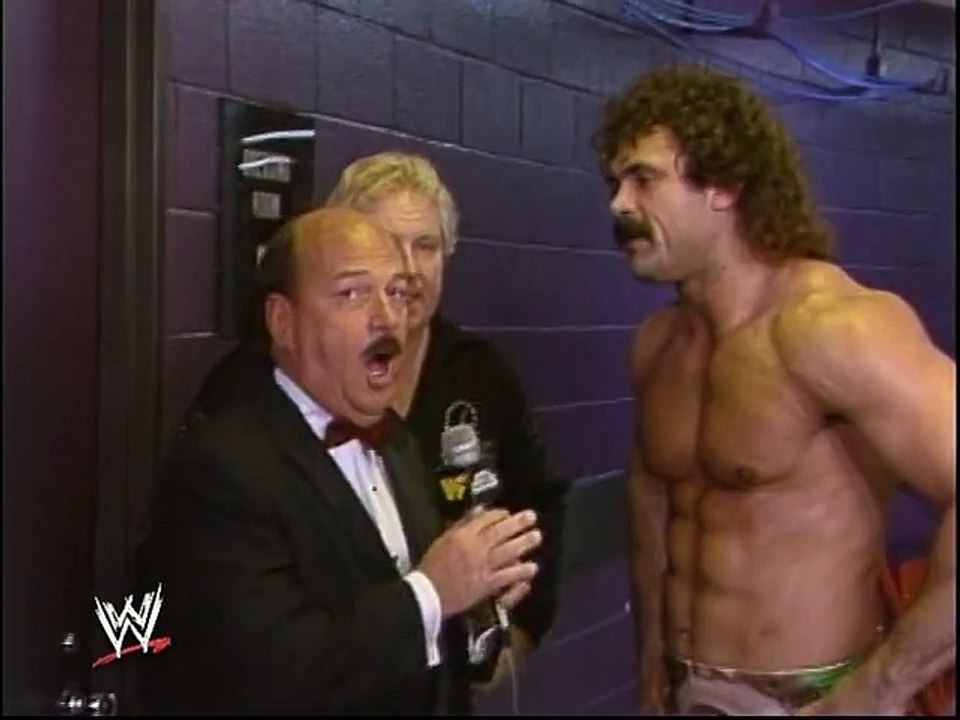 WWF Royal Rumble 1989 - Rick Rude Interview