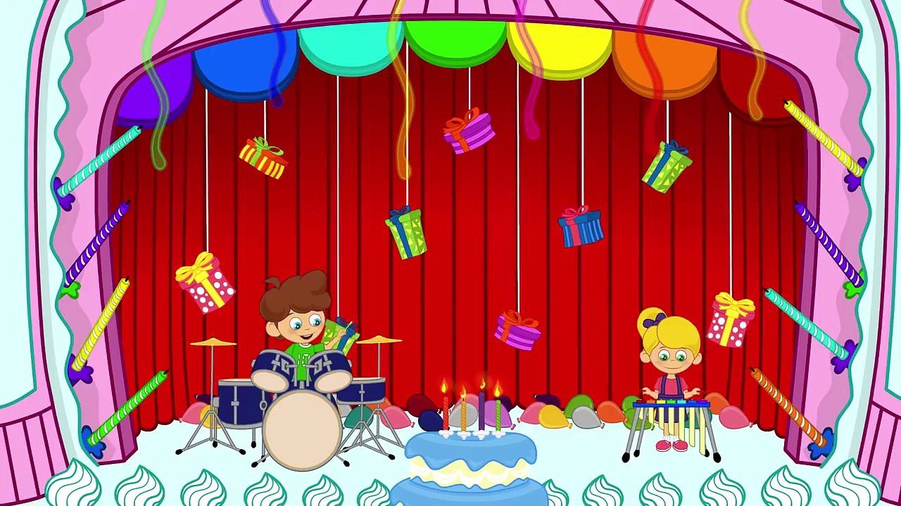 Doğum Günü Şarkısı | Mutlu Yıllar | Sevimli Dostlar | Çocuk Şarkıları 2016 | Ad