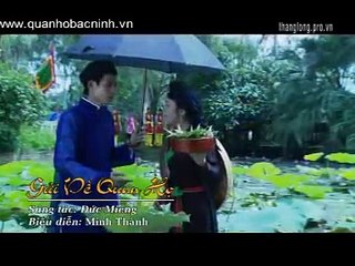 Gửi về quan họ - Karaoke - Minh Thành