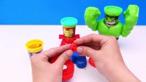 Play Doh Smashdown Hulk Can Heads Featuring Iron Man From Marvel the Avengers Superheroes