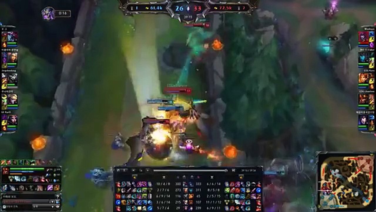 lol Faker Kalista PentaKill