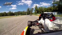 SGM Severi Racing Kart - Prima lezione_ Pericolosa uscita di pista a RIOVEGGIO