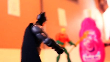 Batman and Superman Superhero Adventure Sneak Bedroom to Bathroom Finding The Flash and Aquaman