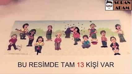 Güzel Bir Görsel Zeka Sorusu _Kayıp Kişi Kim_ Mutlaka Göz Atın (720p)