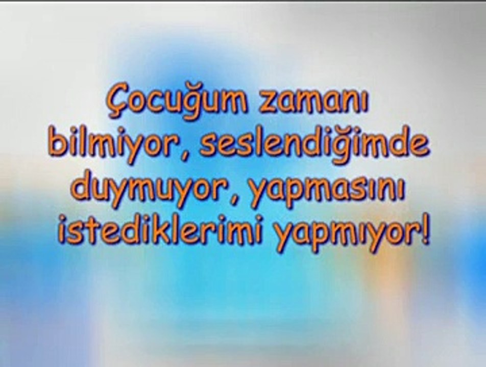 Çocuğum Zamanı Bilmiyor, Yapmasını İstediklerimi Yapmıyor