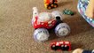 Thomas and Friends SPIDERMAN vs Monster Truck and Disney CARS Toys Pixar Buzz