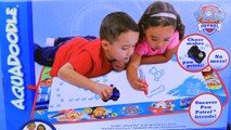 Paw Patrol NEW Aquadoodle Toy Mat Drawing Puppy Paw Prints with Chase and Marshall with Everest